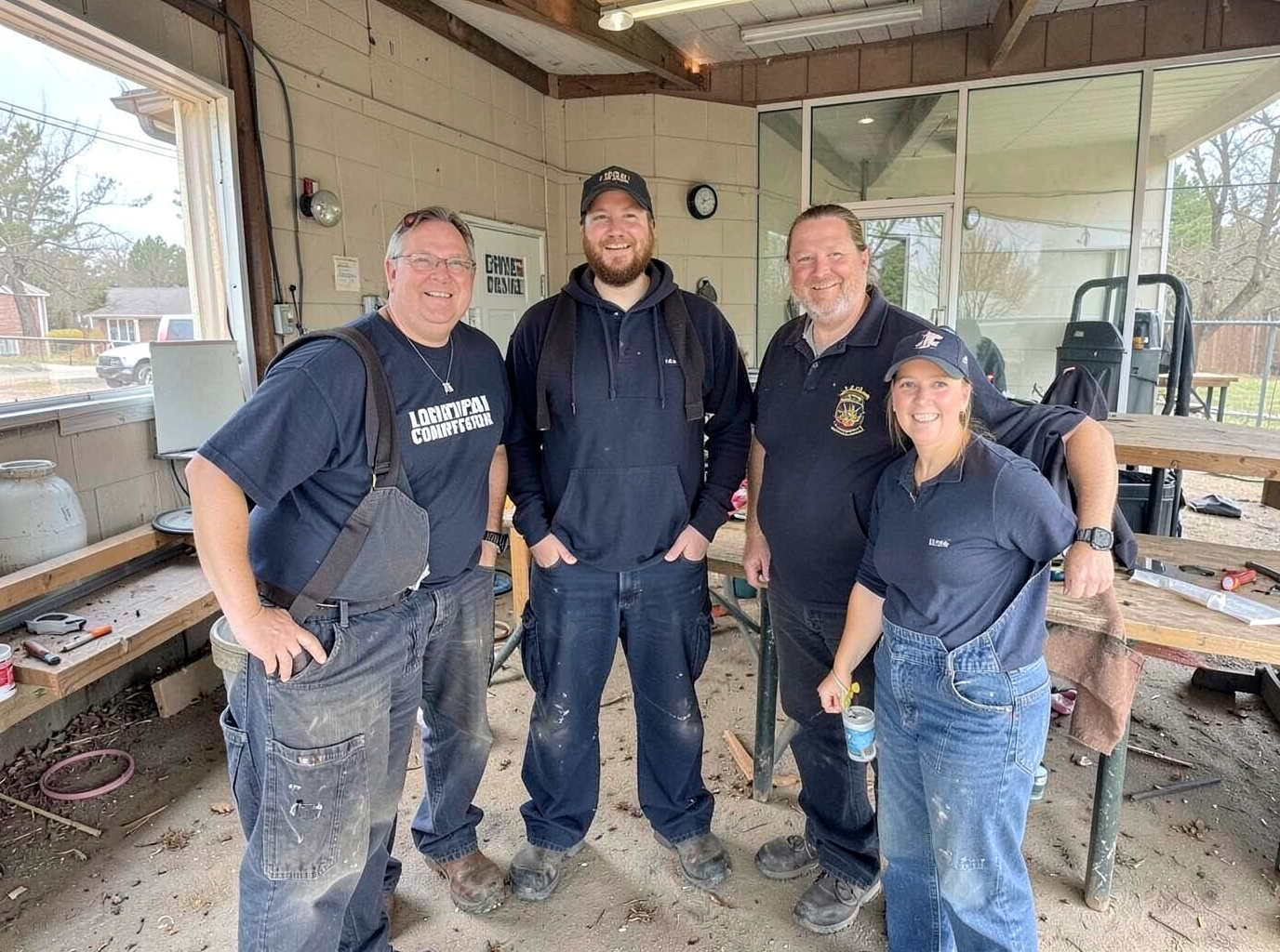 The Roofing Contractor Topeka team at work in Topeka