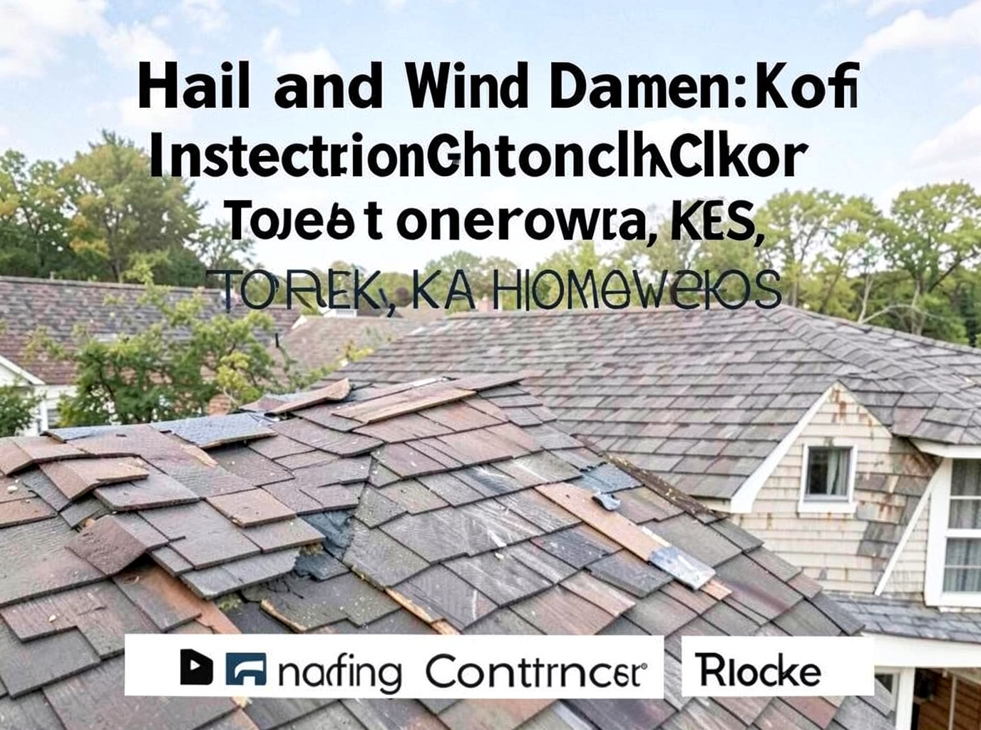 Hail and Wind Damage: A Roof Inspection Checklist for Topeka, KS Homeowners