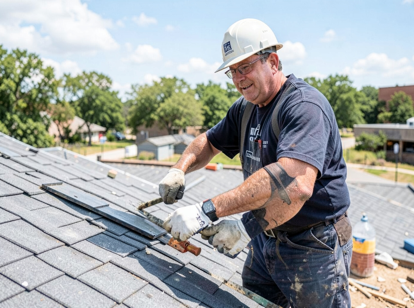 roofing contractor work by Roofing Contractor Topeka in Topeka, Kansas