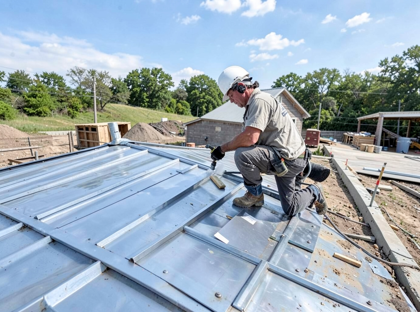 Metal Roofing Installation in Topeka