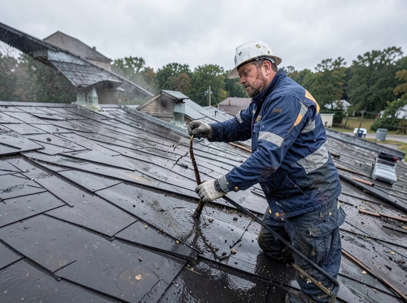 roofing contractor in Central Topeka, KS