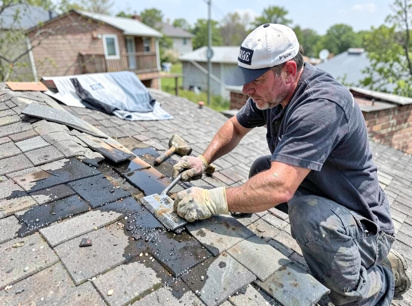 Roof Leak Repair in Topeka